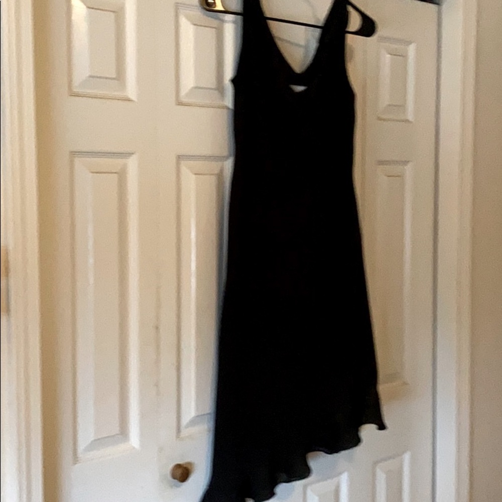 Vintage black cocktail sleeveless dress